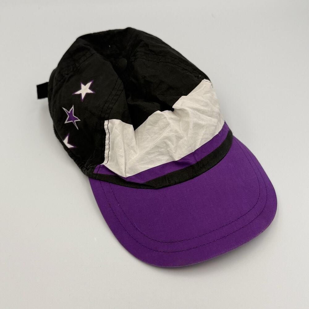 Dolce & Gabbana Kids Royals Cap Hat Black Purple Size M Cotton DG Millenials